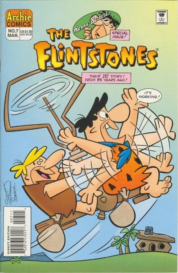 The Flintstones #7 cover