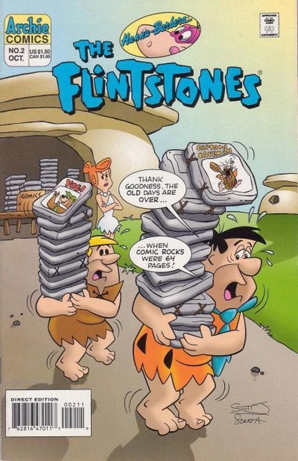 The Flintstones #2 cover