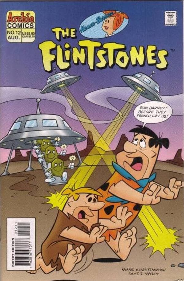 The Flintstones #12 cover