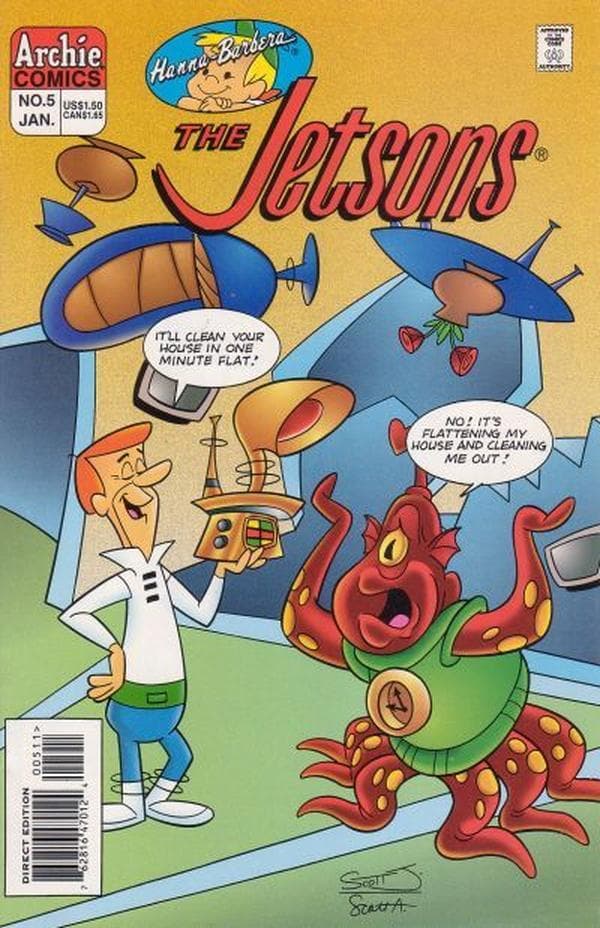 The Jetsons #5 cover