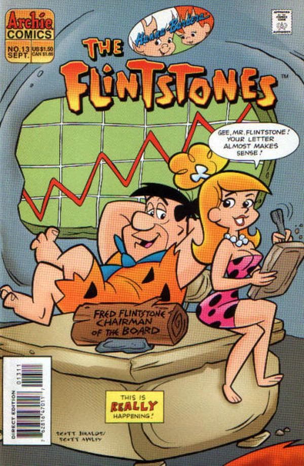 The Flintstones #13 cover