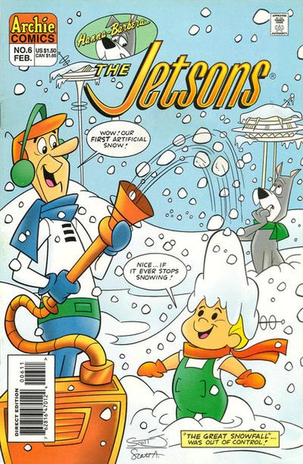 The Jetsons #6 cover