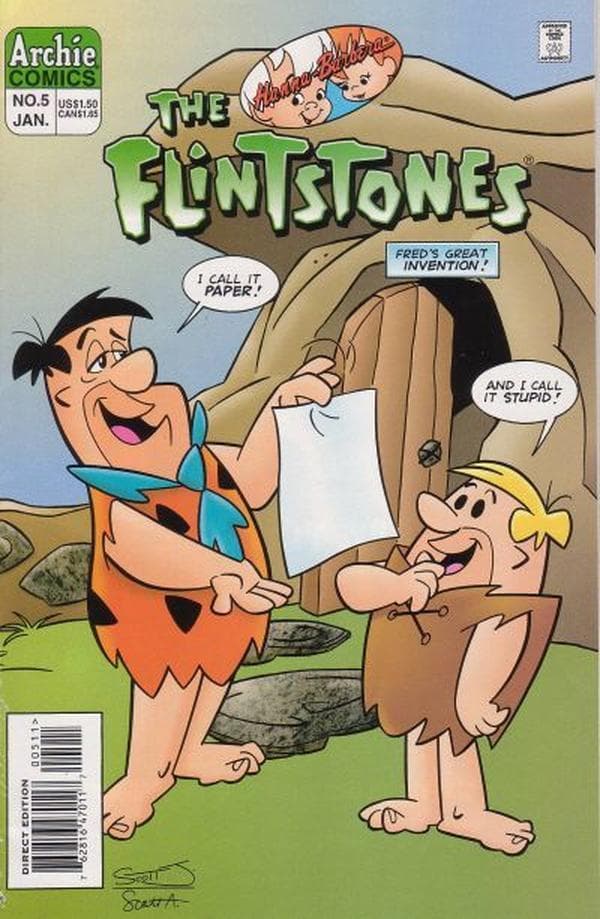 The Flintstones #5 cover