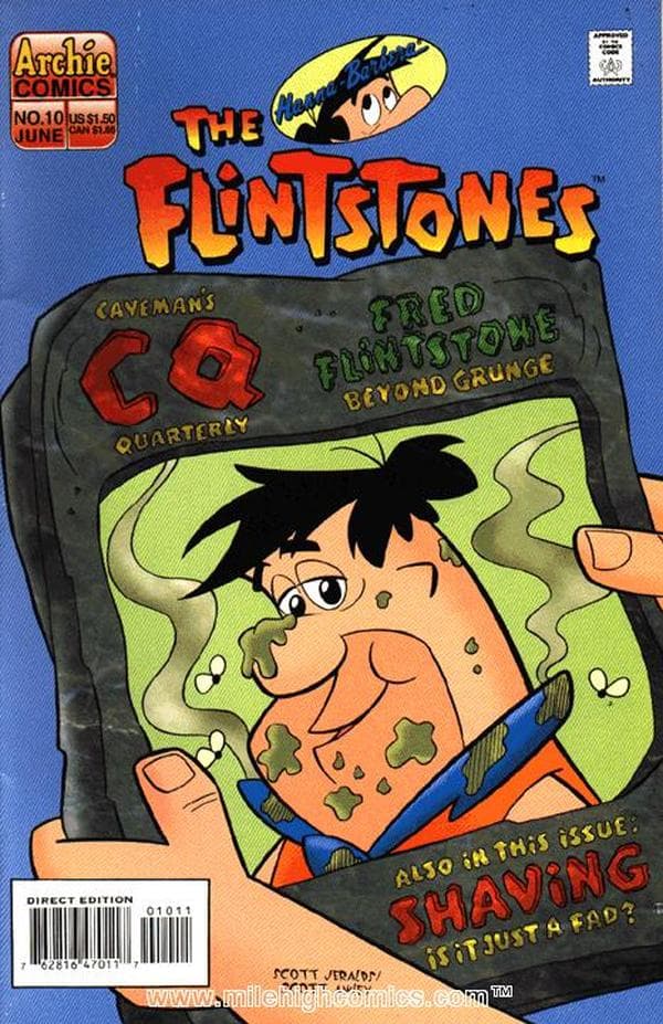 The Flintstones #10 cover