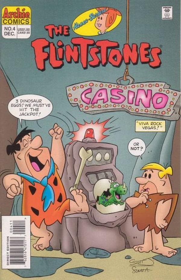 The Flintstones #4 cover