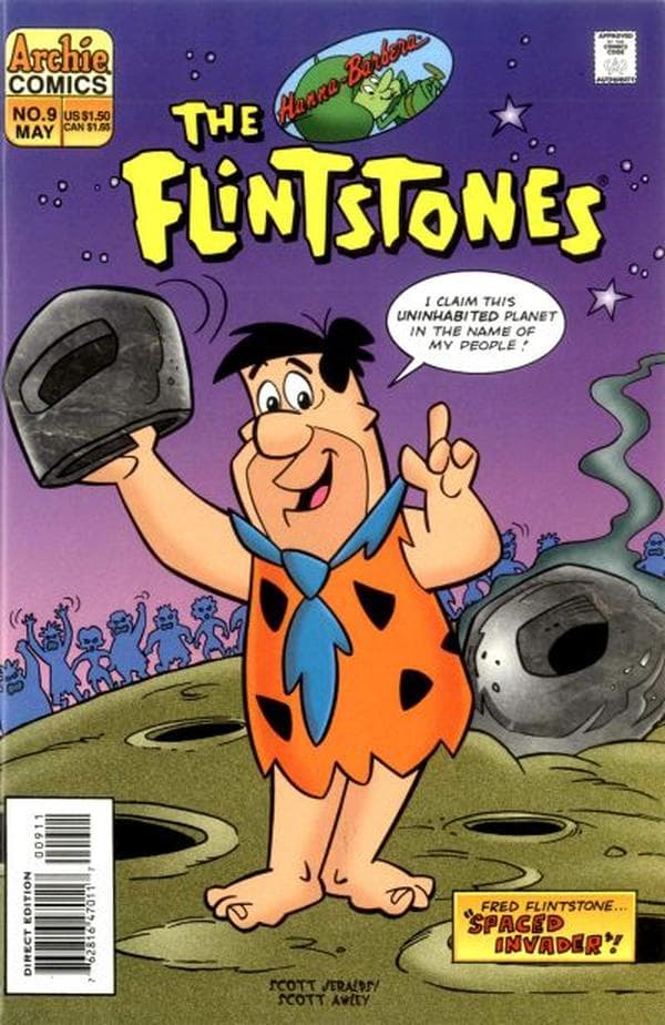 The Flintstones #9 cover