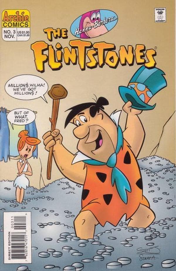 The Flintstones #3 cover