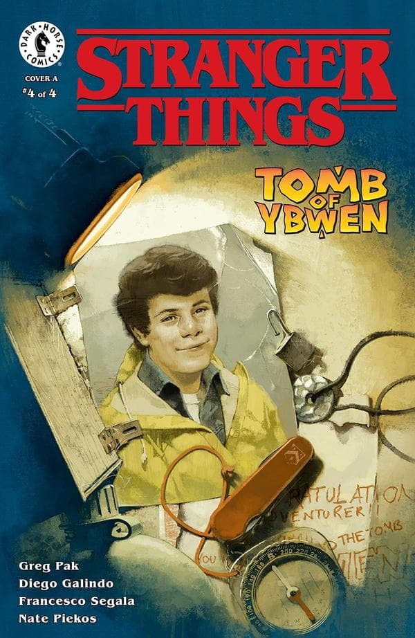 Stranger Things: The Tomb of Ybwen #4 cover