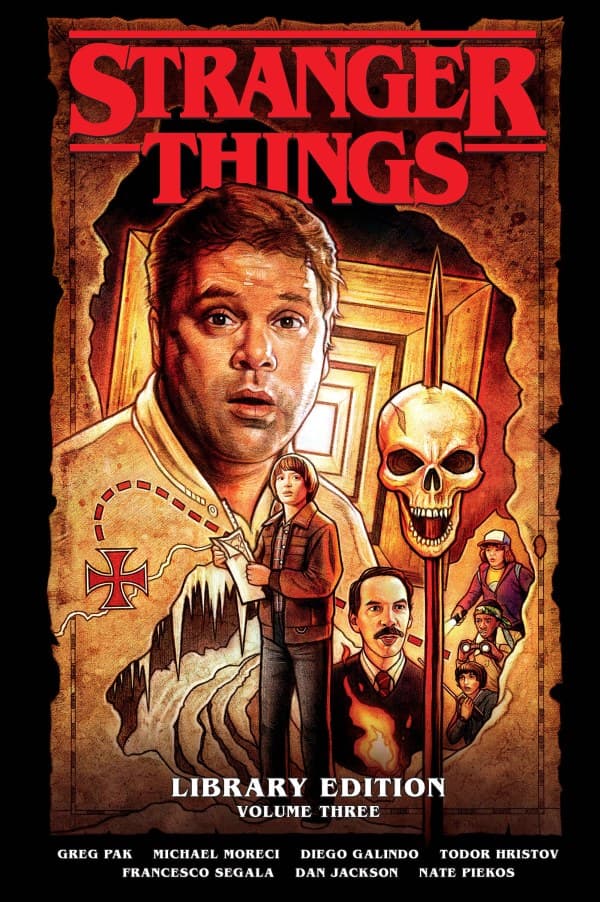 Stranger Things Library Edition #3 cover