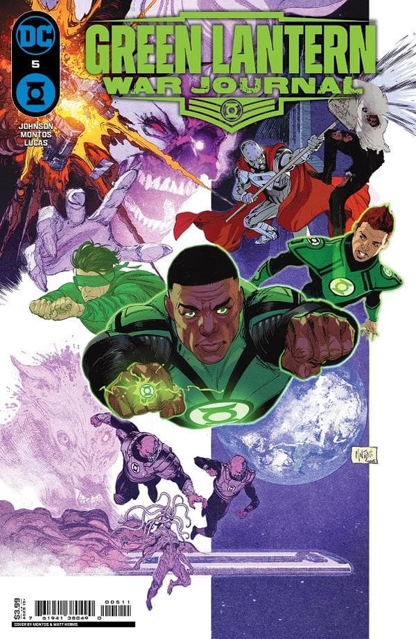 Green Lantern: War Journal #5 cover