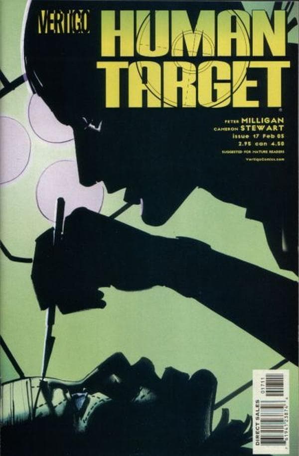 Human Target #17 cover