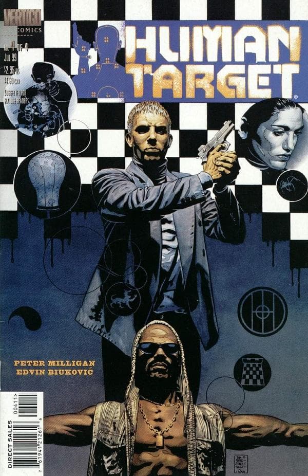 Human Target #4 cover