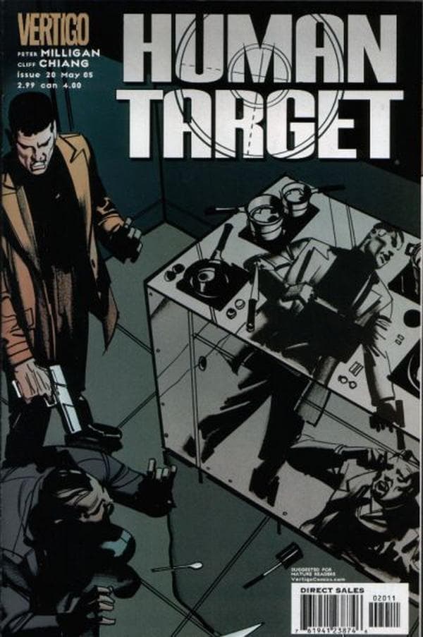 Human Target #20 cover