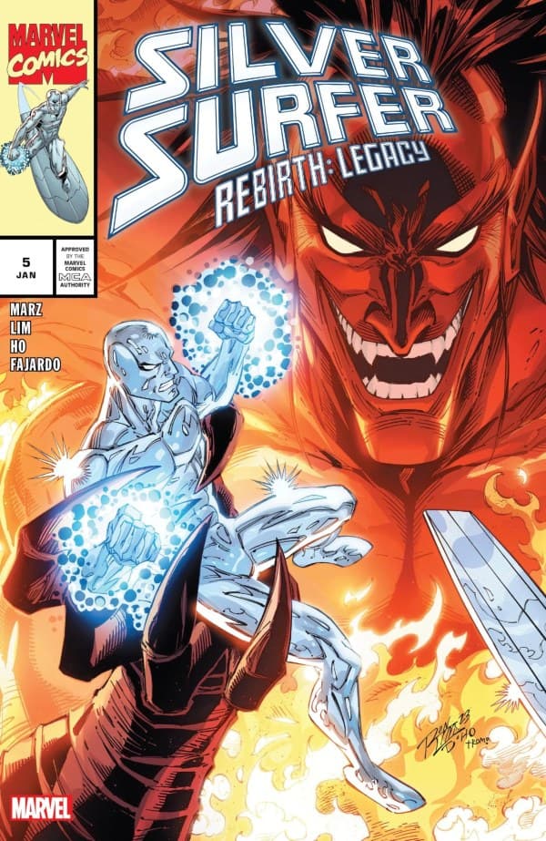 Silver Surfer Rebirth: Legacy #5 cover