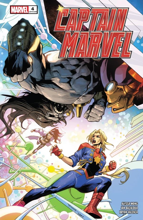 Captain Marvel #4 cover