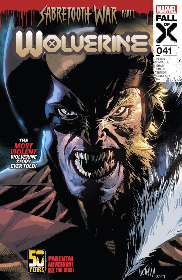 Wolverine #41 cover