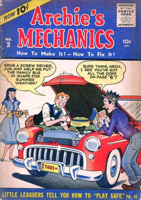 Archie's Mechanics #3 cover