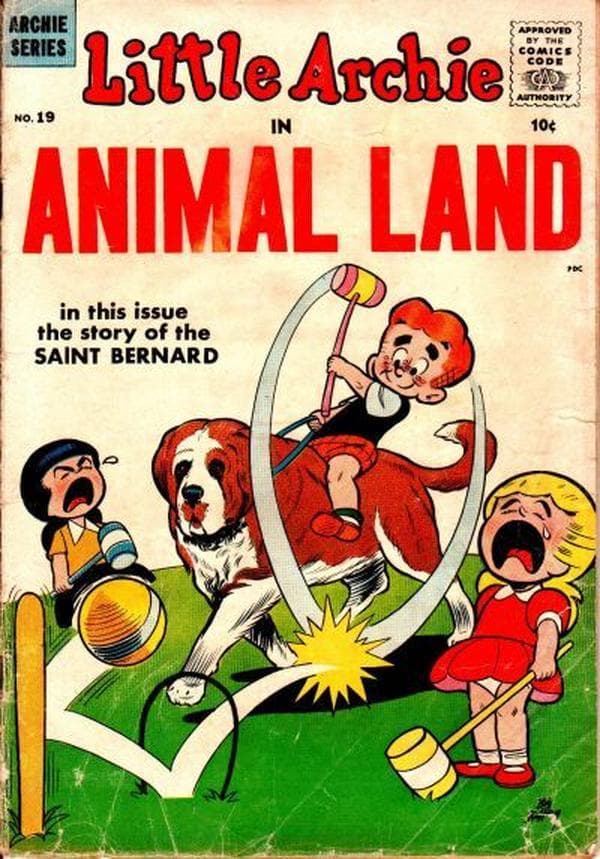 Little Archie in Animal Land #19 cover