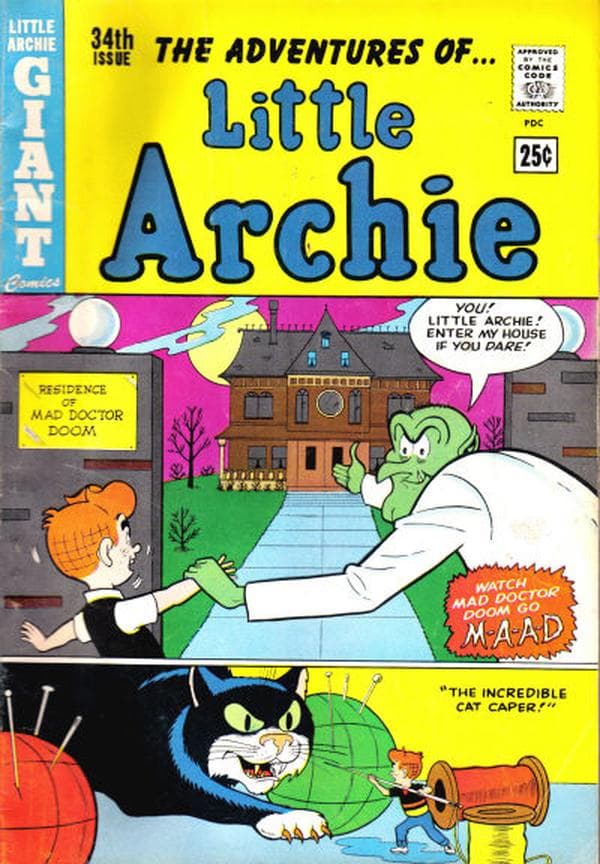 The Adventures of Little Archie #34 cover