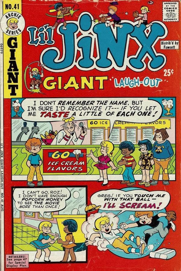 Li'l Jinx Giant Laughout #41 cover