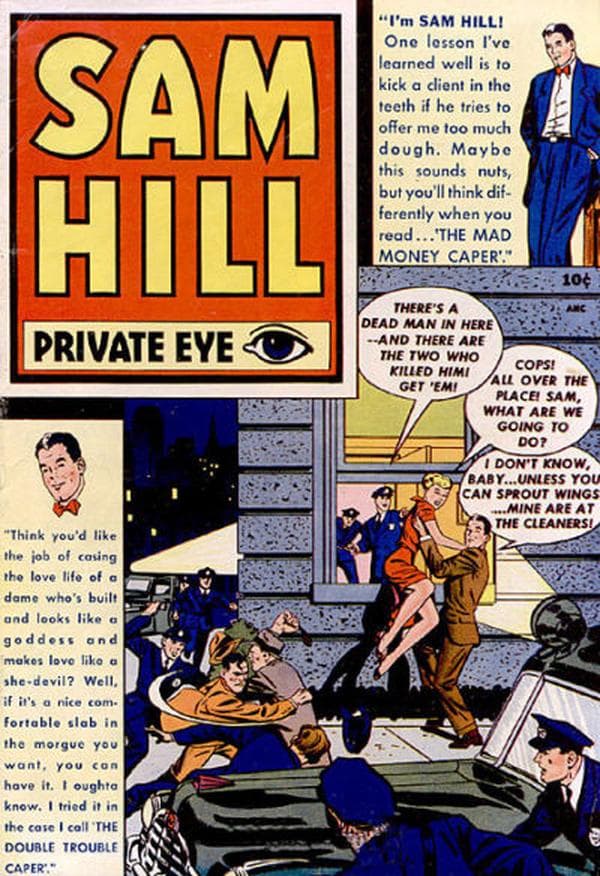 Sam Hill Private Eye #1 cover