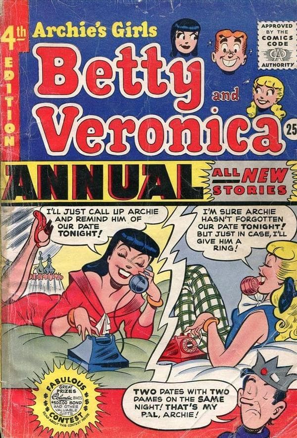 Archie's Girls Betty and Veronica Annual #4