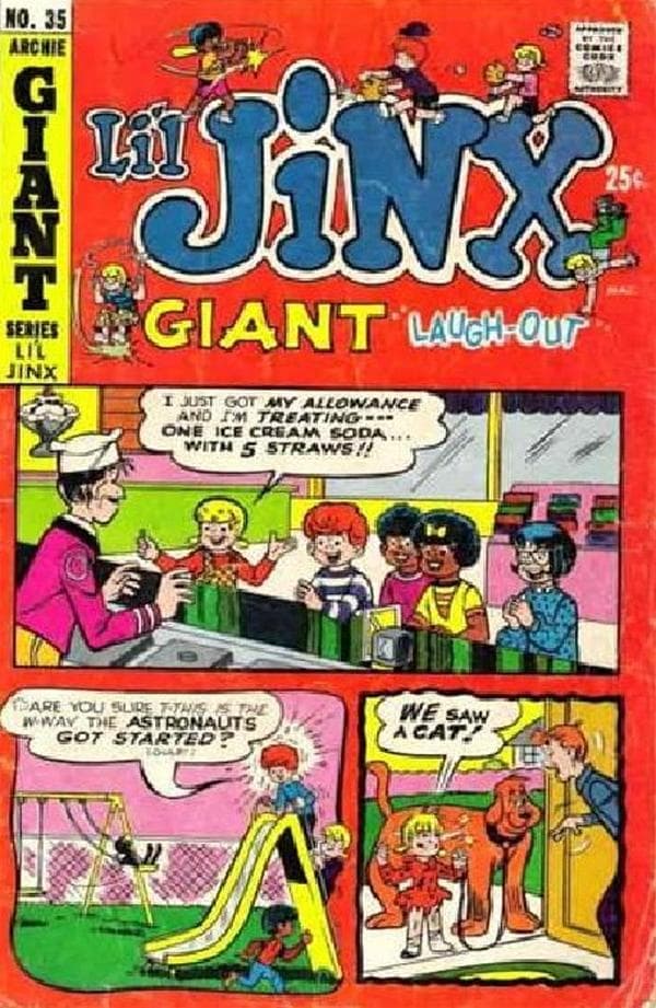 Li'l Jinx Giant Laughout #35 cover