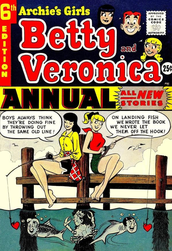 Archie's Girls Betty and Veronica Annual #6