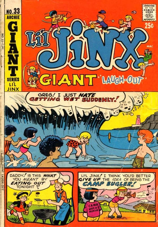 Li'l Jinx Giant Laughout #33 cover