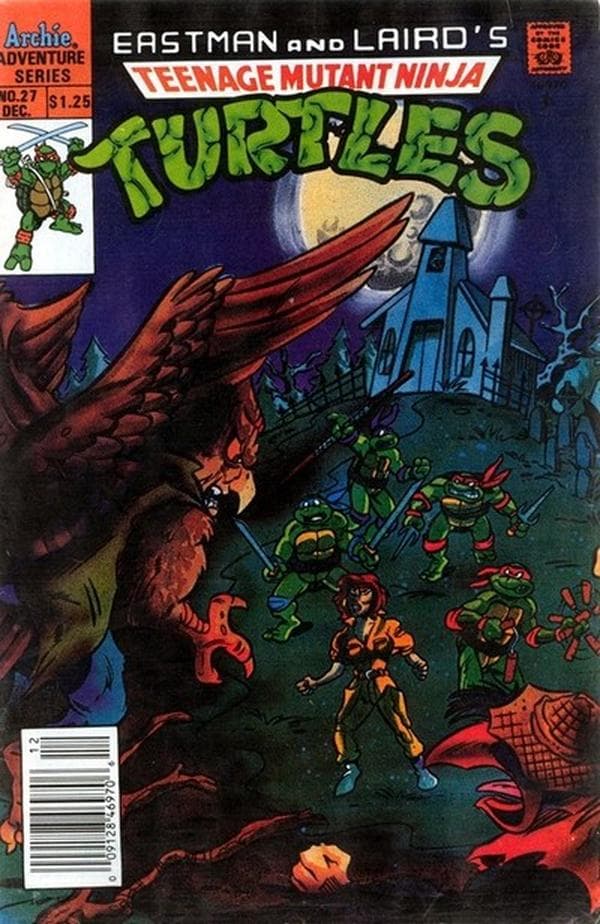 Teenage Mutant Ninja Turtles Adventures #27 cover