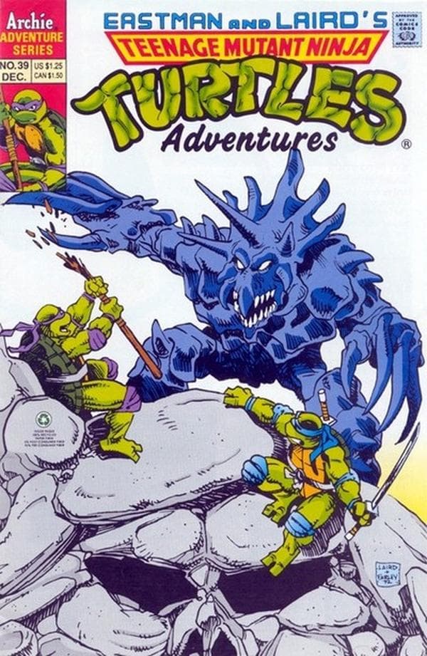 Teenage Mutant Ninja Turtles Adventures #39 cover