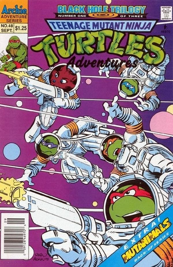 Teenage Mutant Ninja Turtles Adventures #48 cover