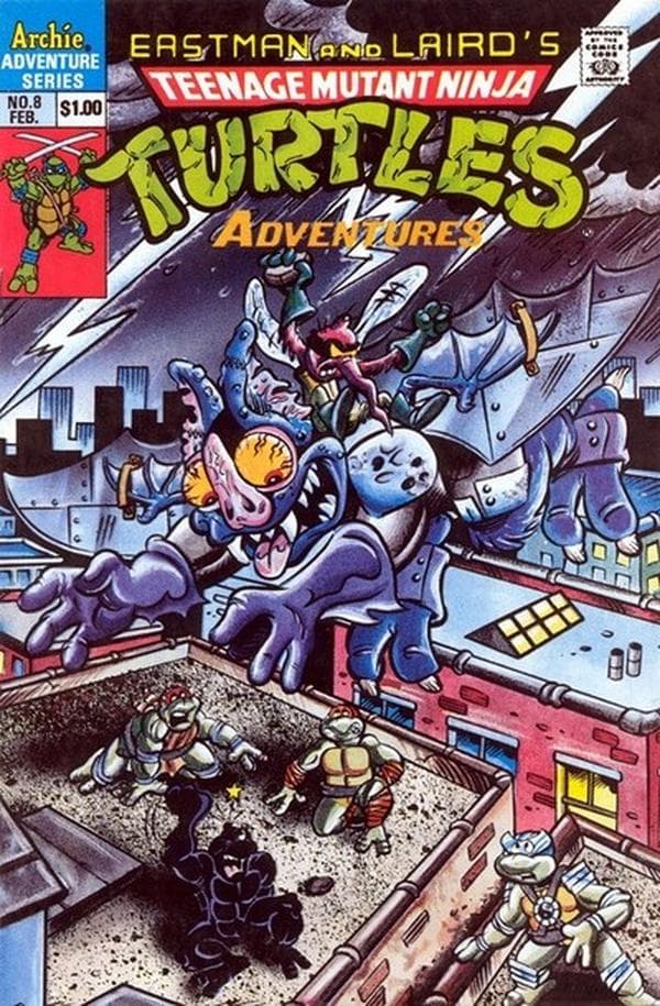 Teenage Mutant Ninja Turtles Adventures #8 cover