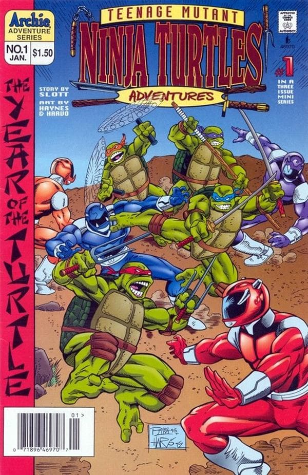 Teenage Mutant Ninja Turtles Adventures #1 cover