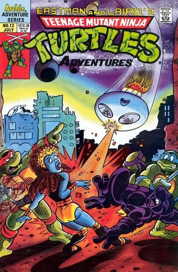 Teenage Mutant Ninja Turtles Adventures #12 cover