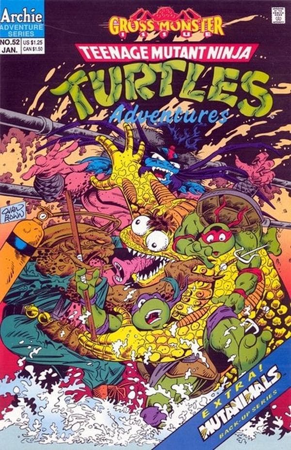Teenage Mutant Ninja Turtles Adventures #52 cover