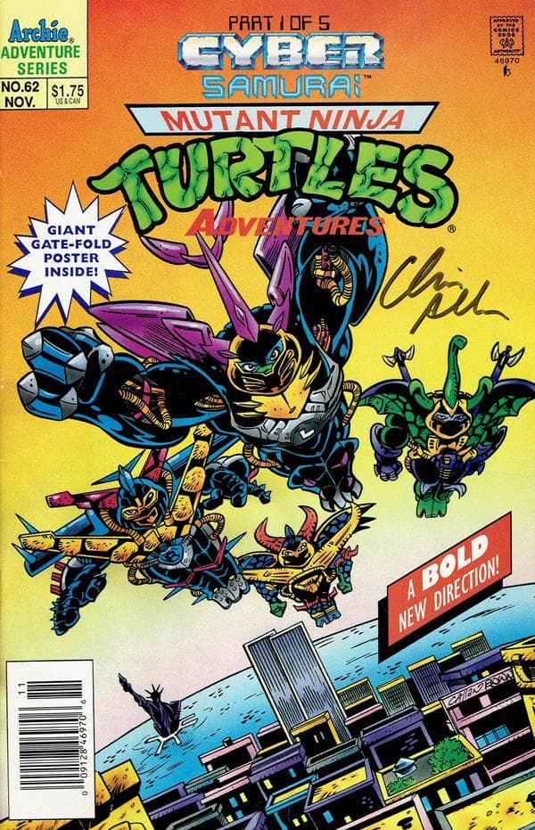 Teenage Mutant Ninja Turtles Adventures #62 cover