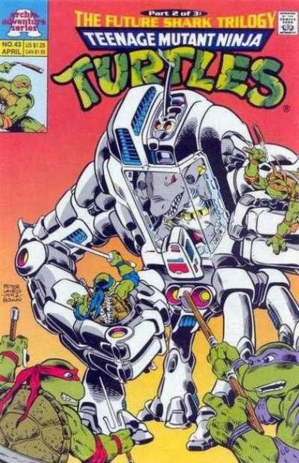 Teenage Mutant Ninja Turtles Adventures #43 cover