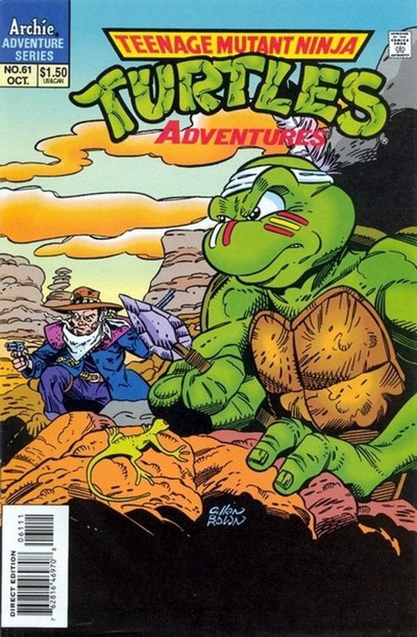 Teenage Mutant Ninja Turtles Adventures #61 cover
