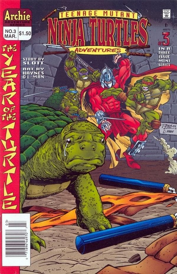 Teenage Mutant Ninja Turtles Adventures #3 cover
