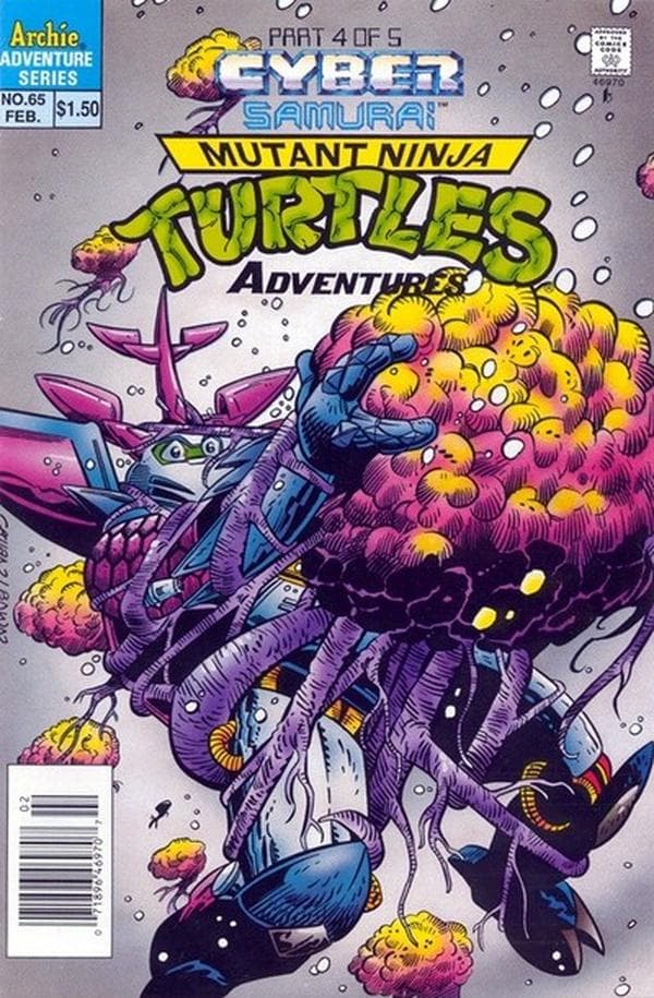 Teenage Mutant Ninja Turtles Adventures #65 cover