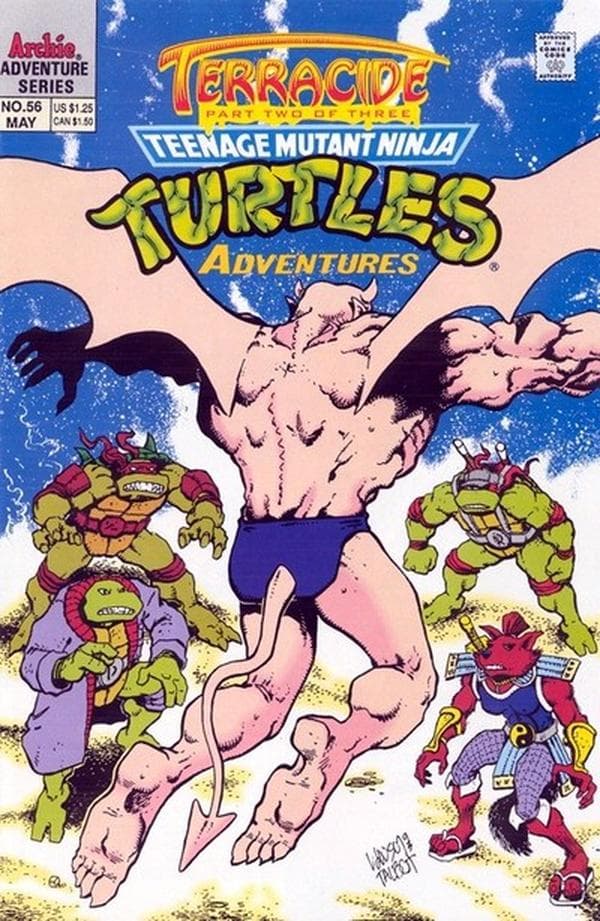 Teenage Mutant Ninja Turtles Adventures #56 cover
