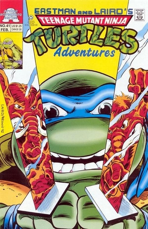 Teenage Mutant Ninja Turtles Adventures #41 cover