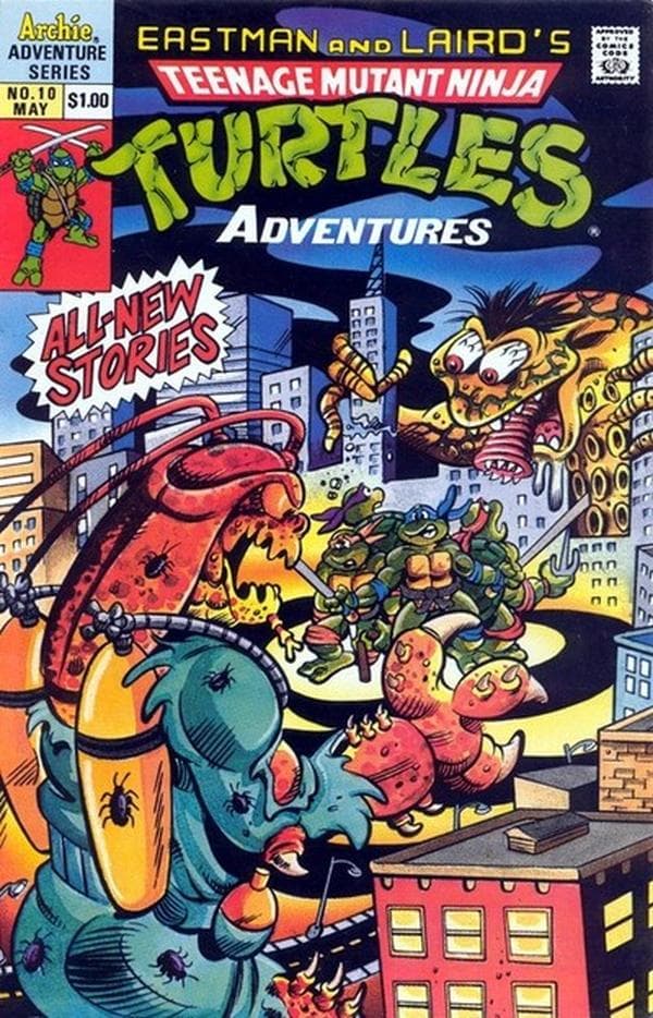 Teenage Mutant Ninja Turtles Adventures #10 cover