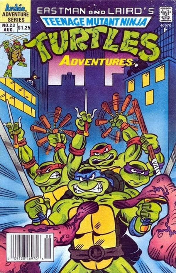 Teenage Mutant Ninja Turtles Adventures #23 cover