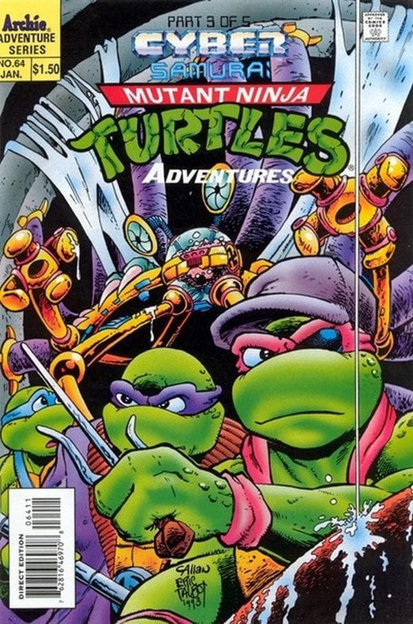 Teenage Mutant Ninja Turtles Adventures #64 cover