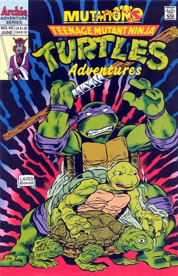 Teenage Mutant Ninja Turtles Adventures #45 cover