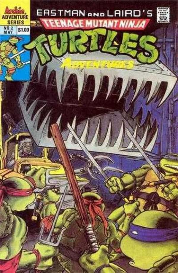 Teenage Mutant Ninja Turtles Adventures #2 cover