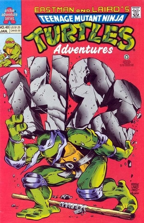 Teenage Mutant Ninja Turtles Adventures #40 cover