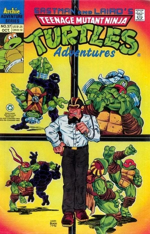 Teenage Mutant Ninja Turtles Adventures #37 cover